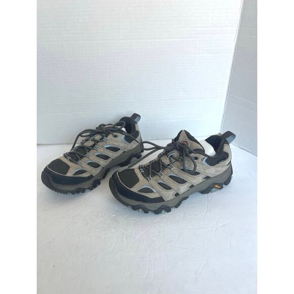 Merrell Women's Moab 3 Hiking Low Top Brindle Brown/Tan Waterproof Sneakers 10W - Picture 1 of 11